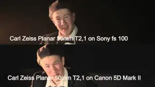 Canon 5D Mark II VS SONY FS100 (Comparison)