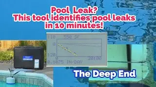 Хватит гадать! Быстро проверьте утечки в бассейне с помощью Leakalyzer | Экономьте время и деньги