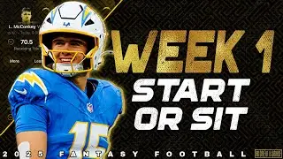🔴 LIVE - Week 1 Start or Sit Q&A - 2025 Fantasy Football