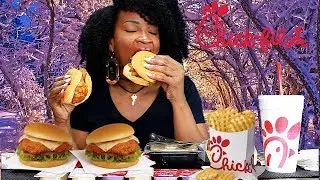 CHICK FIL A MUKBANG! TESTING GLUTEN CUTTER!