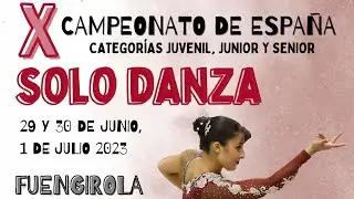 X Campeonato de España de Solo Danza Juvenil, Junior y Sénior