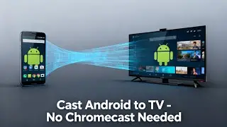 Android Cast Screen to TV Without Chromecast!