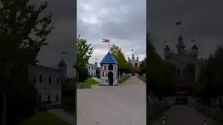 The entrance to the LEGO castle