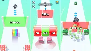 Jelly Run 2048 MODES SHOWDOWN | Extreme Shape Gameplay I JELLYRUN 2048 MODE GAMEPLAY II PART 3