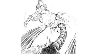ST GEORGE AND THE DRAGON 1 #fantasyart #fantasyartwork #conceptart #conceptartwork