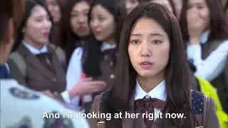 First time Kim tan meet Cha Eun Sang in Korea - Heirs