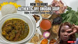 How to Make Authentic Ofe Onugbu (Bitterleaf Soup) | Easy Nigerian Recipe for Beginners.. #ofeonugbu