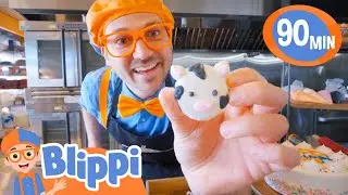 Blippi Baking Adventure + 90 Minutes of Blippi | Kids Show | Toddler Learning Cartoons