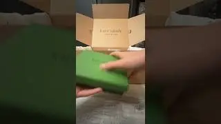 unboxing kate spade #preppy #aesthetic