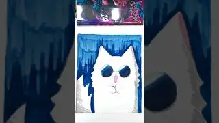 Gojo cat #drawing