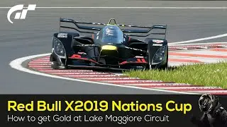 Как получить золото в гонке Red Bull X2019 Nations Cup на озере Маджоре (HARD) — #granturismo7