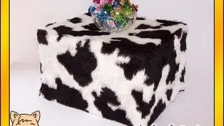 Hocker / Fu&szlig;bank / Sitzw&uuml;rfel aus Styropor - VR lovely Design - Produktvideo