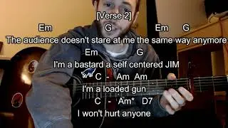 Slow Down - Low Roar - guitar strumming lesson