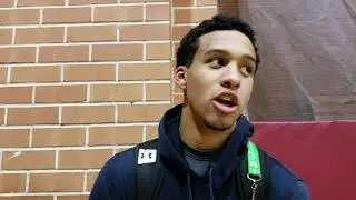 Salpointe guard Evan Nelson on his game-high 23 points in the Lancers' big win over Buena