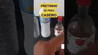 COMO FAZER PRETINHO DE PNEU | N&Atilde;O SAI NA &Aacute;GUA