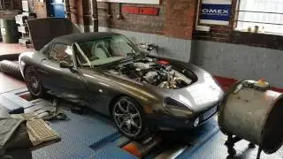 TVR Griffith 500 Rover V8 Tornado Rolling Road Dyno Remap And Diagnostic