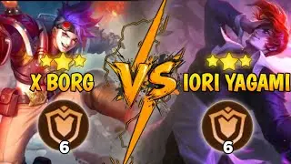 DUEL HERO LEGEND B3 PALING SENGIT! X BORG VS IORI YAGAMI | MAGIC CHESS GO GO