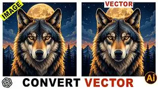 AI to Vector Magic! ✨ Turn Any AI Artwork into Clean Vector Graphics