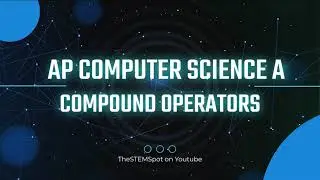 Computer Science: Compound Operators
