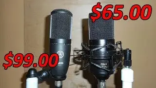 The MXL 770 and AKG P120 Test