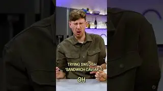 Trying Swedish &lsquo;Sandwich Caviar&rsquo;! 🤯