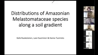 Distributions of Amazonian Melastomataceae species along a soil gradient.