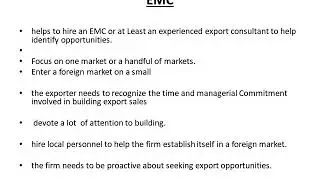 INTERNATIONAL BUSINESS OPERATIONS TUTORIALS