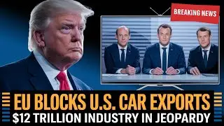 Germany, France, and Denmark  Rocked the $1.5 Trillion U.S. Auto Industry  Trump Caught Off Guard!