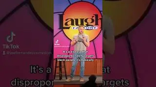 White crowd gets uncomfortable with race joke. #comedyshorts #funnyshorts #standupcomedy #crowdwork