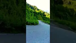 hilly road sharp turn #shorts #viral #beautiful #nature #trending
