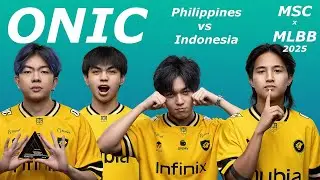 ONIC Philippines vs Indonesia - MSC x MLBB 2025