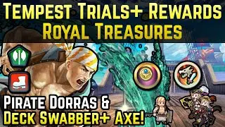 Pirate Darros Review + Phantom Res Sacred Seal! | Tempest Trials+: Royal Treasures Rewards