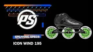 Powerslide Icon Wind 195 skates - Speaking Specs