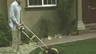 The Electric Lawn Mower Funny!