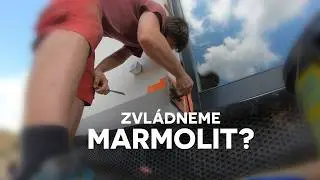 Aplikace dekorační omítky na sokl domu | #145 Stavba domu svépomocí