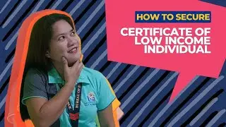 How to secure a Certificate of Low Income Individual?