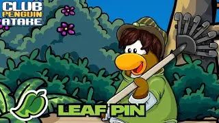 LEAF PIN - AS2 | Club Penguin Atake