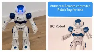 ANTAPRCIS Remote Controlled Robot Review #christmasgifts #amazonfinds#rcrobot#antaprcis@MARIEROSEVlOGS