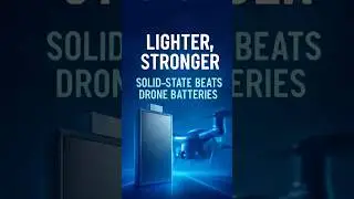 LIGHTER, STRONGER SOLID - STATE BEATS DRONE BATTERIES