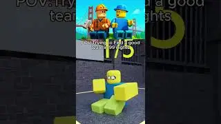 POV:Trying to find a good team in 99 nights in the forest / Reaction of the Roblox builders