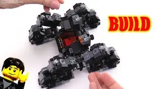 Time-lapse ⏩ LEGO Justice League Knightcrawler Tunnel Attack BUILD 76086