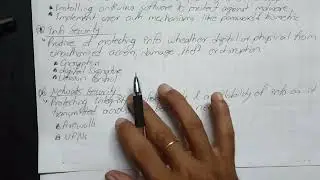 Information Security Unit1 part A| BCA 8th Sem TU Nepal| BCA DAI