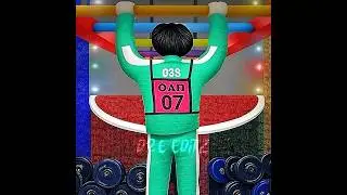 Monkey bars game☠️ | squid game edit | mysterious mose funk