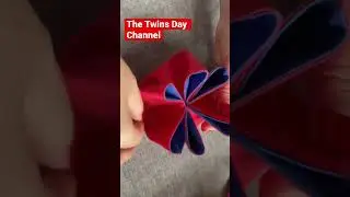 How I Folded Fabric To Make Flower Ornament/ Hexagon Idea/Simple & Easy Star Tutorial @The Twins Day