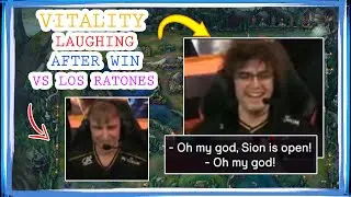 Team Vitality LAUGHING After WINNING vs LOS RATONES in LEC 👀
