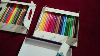 Doms 50 shade colour pencil review Without caption and voice enjoy video 😄😄