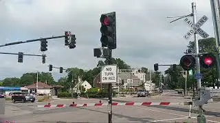 McCain & McCain Pv Traffic Lights Respond to #railroadcrossing Activation (County Way & Gannet Rd)