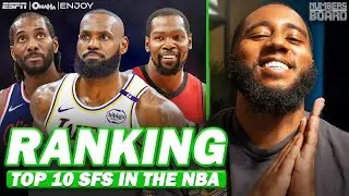 Ranking Top 10 SFs In The NBA | Numbers On The Board