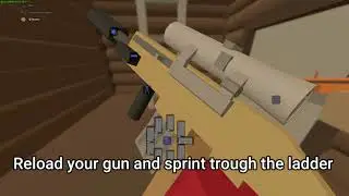 Unturned-How to go trough ladder (Glitch #1)
