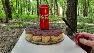 Crash Test: 1000 Matches vs Coca-Cola !!!
